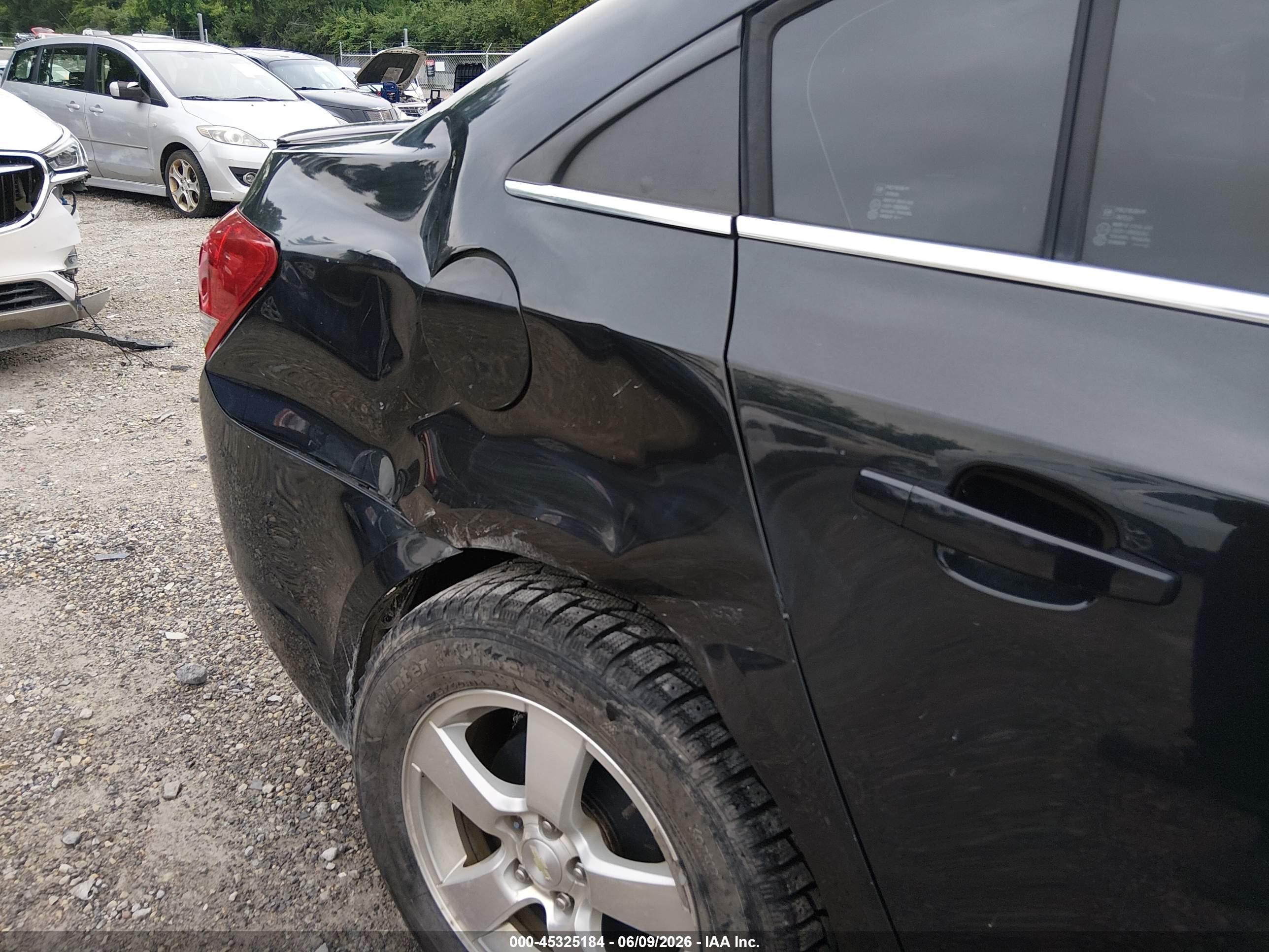 2014 Chevrolet Cruze 1lt Auto Black vin: 1G1PC5SB4E7319605