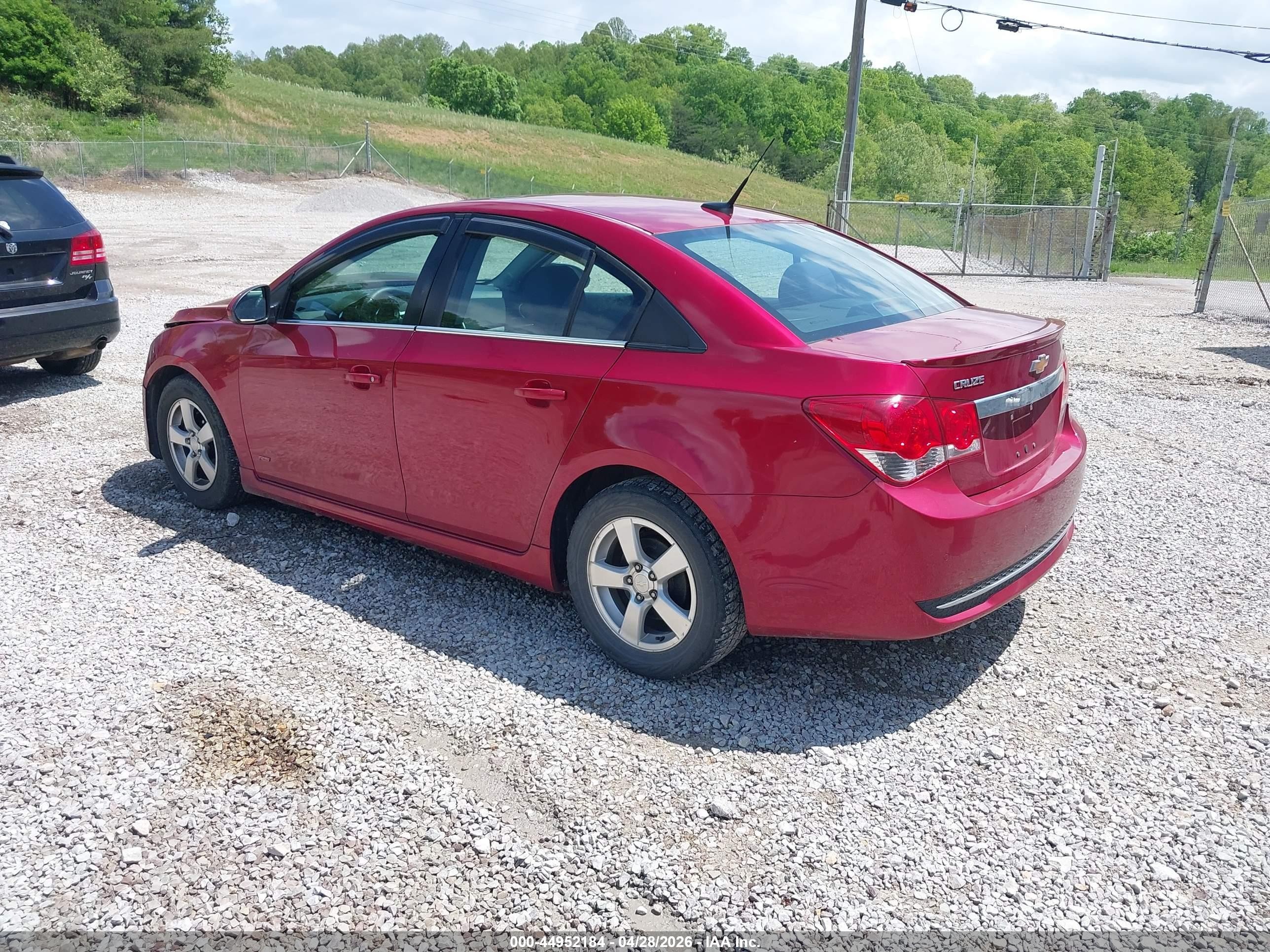 2014 Chevrolet Cruze 1lt Auto Red vin: 1G1PC5SB4E7337330