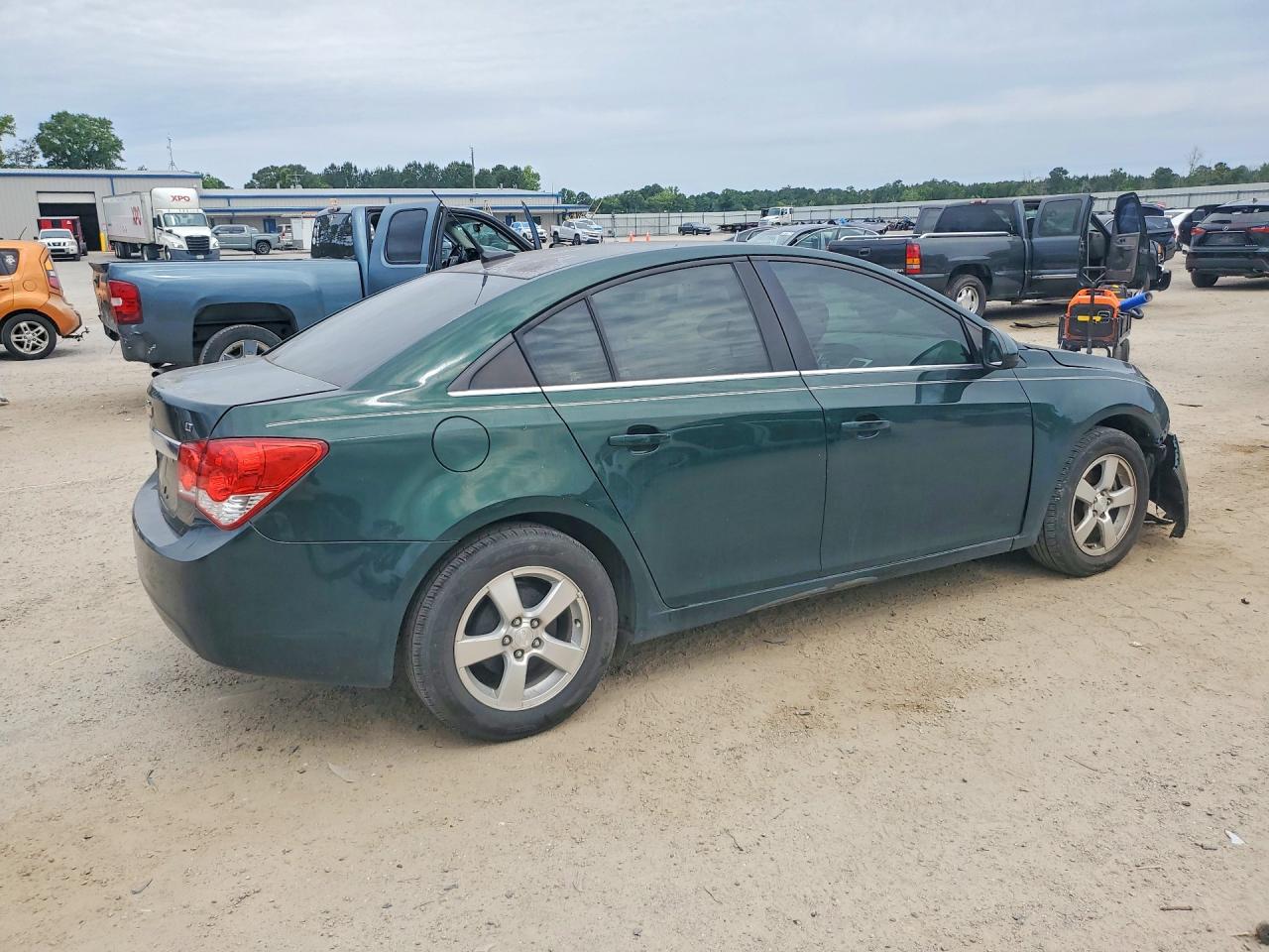 2014 Chevrolet Cruze Lt Green vin: 1G1PC5SB4E7348392