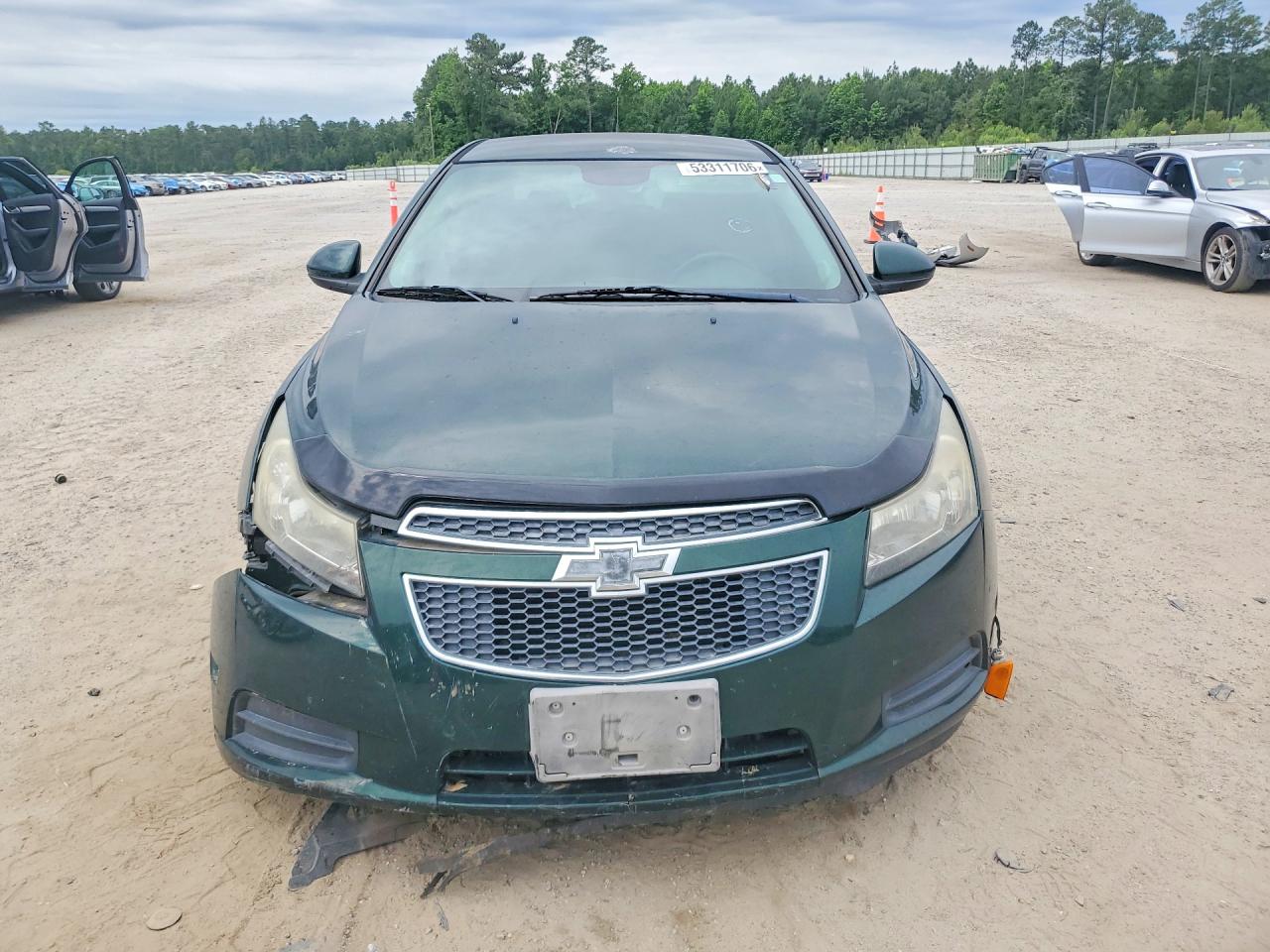 2014 Chevrolet Cruze Lt Green vin: 1G1PC5SB4E7348392