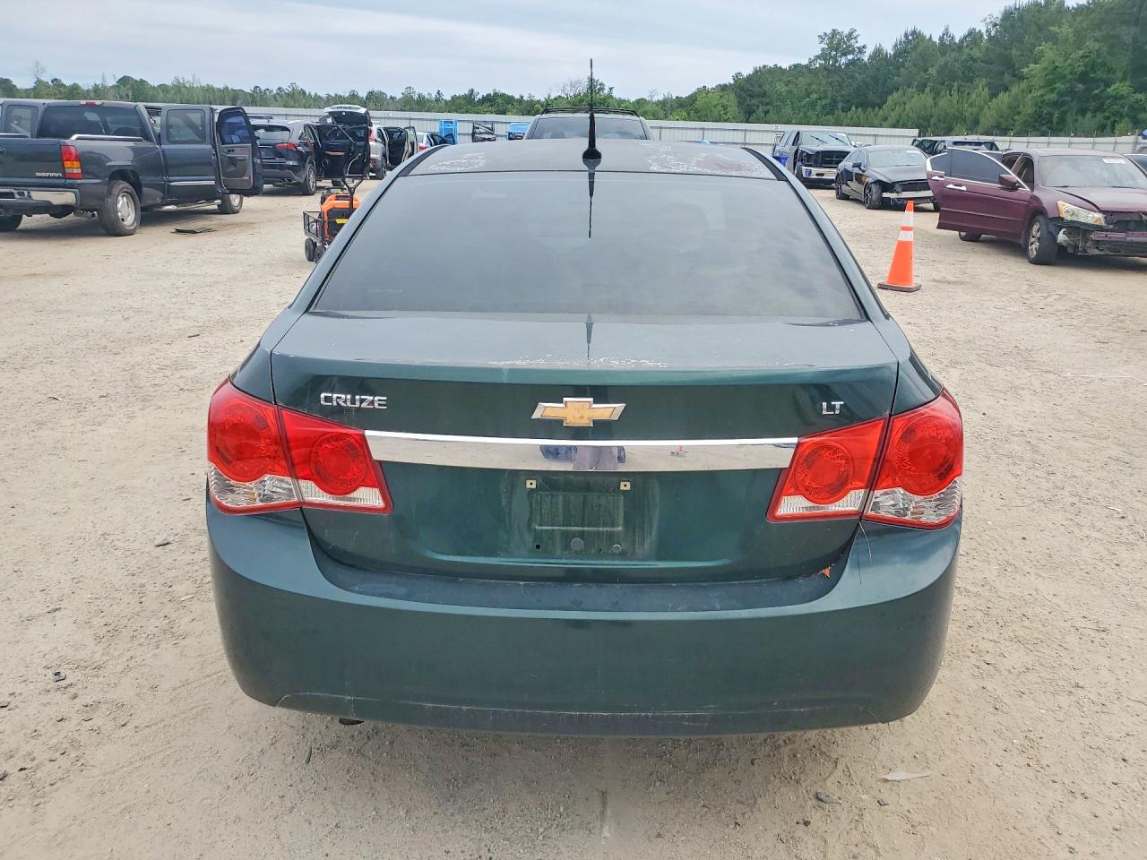 2014 Chevrolet Cruze Lt Green vin: 1G1PC5SB4E7348392