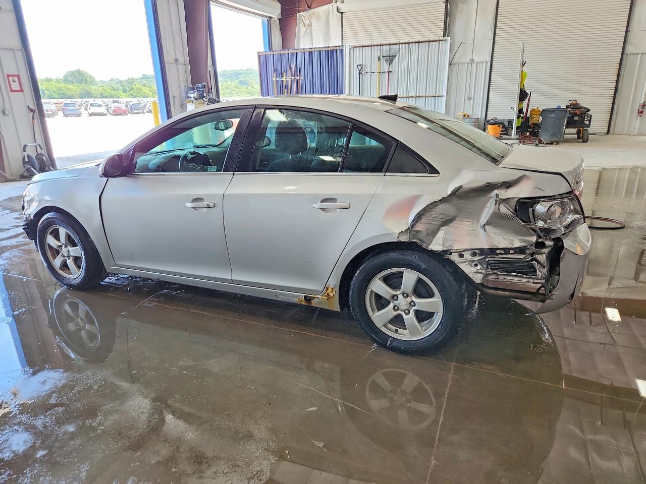 2014 Chevrolet Cruze Lt Silver vin: 1G1PC5SB4E7364155