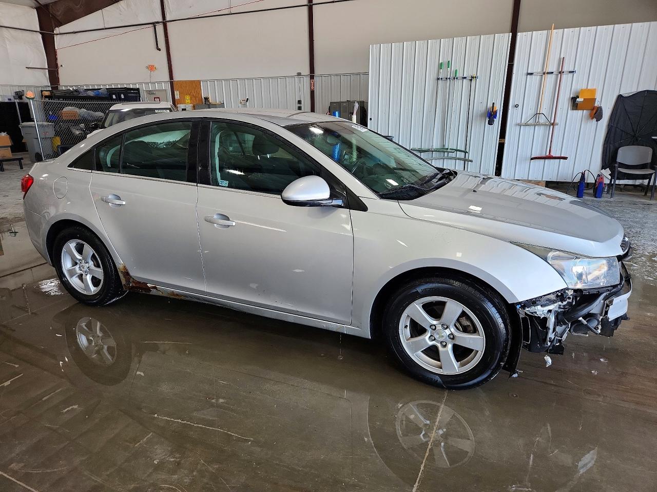 2014 Chevrolet Cruze Lt Silver vin: 1G1PC5SB4E7364155