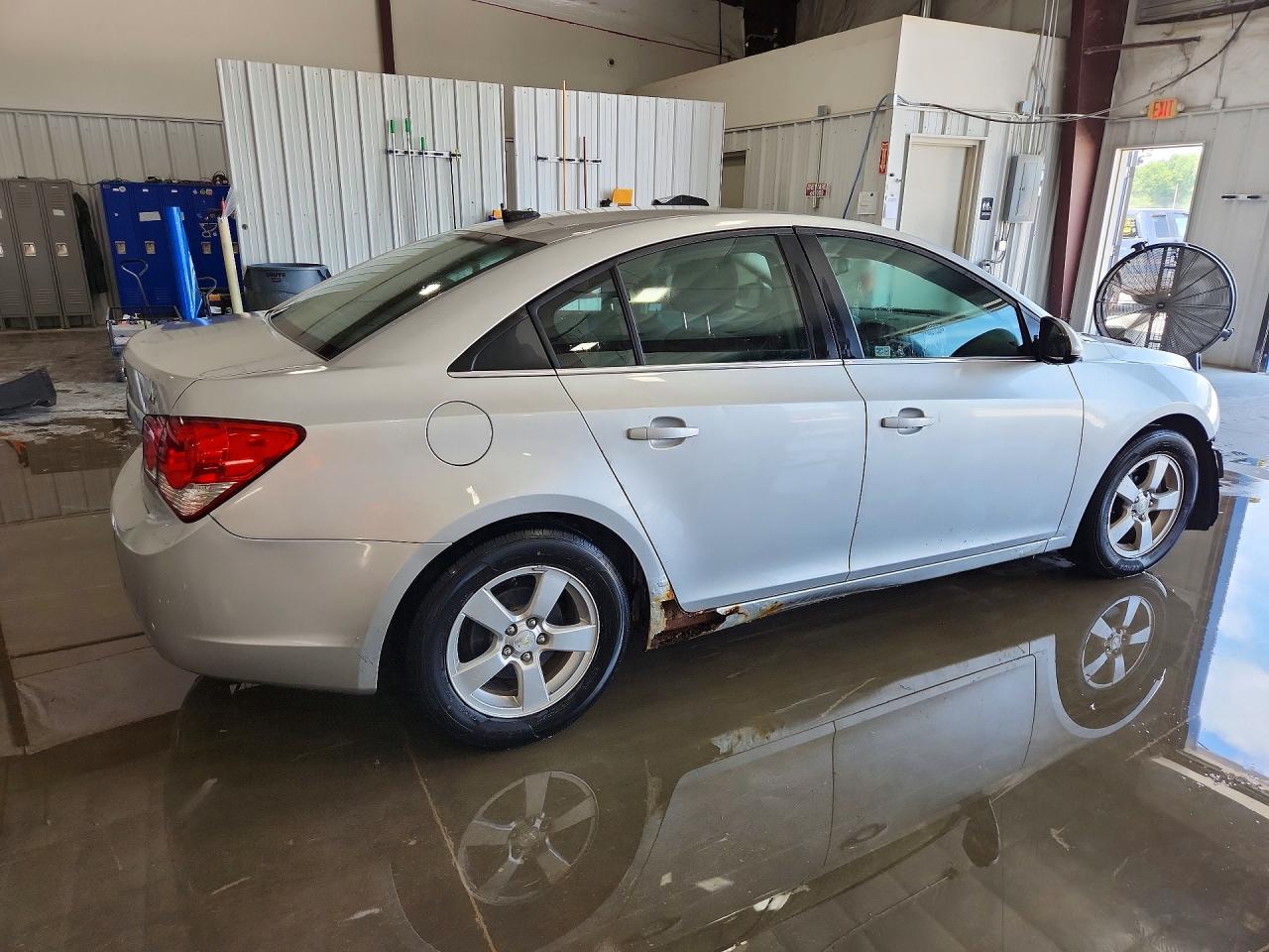 2014 Chevrolet Cruze Lt Silver vin: 1G1PC5SB4E7364155