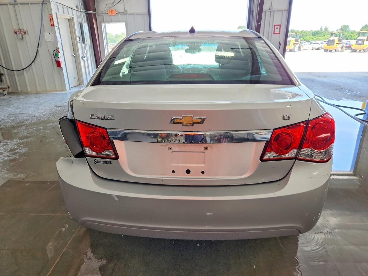 2014 Chevrolet Cruze Lt Silver vin: 1G1PC5SB4E7364155