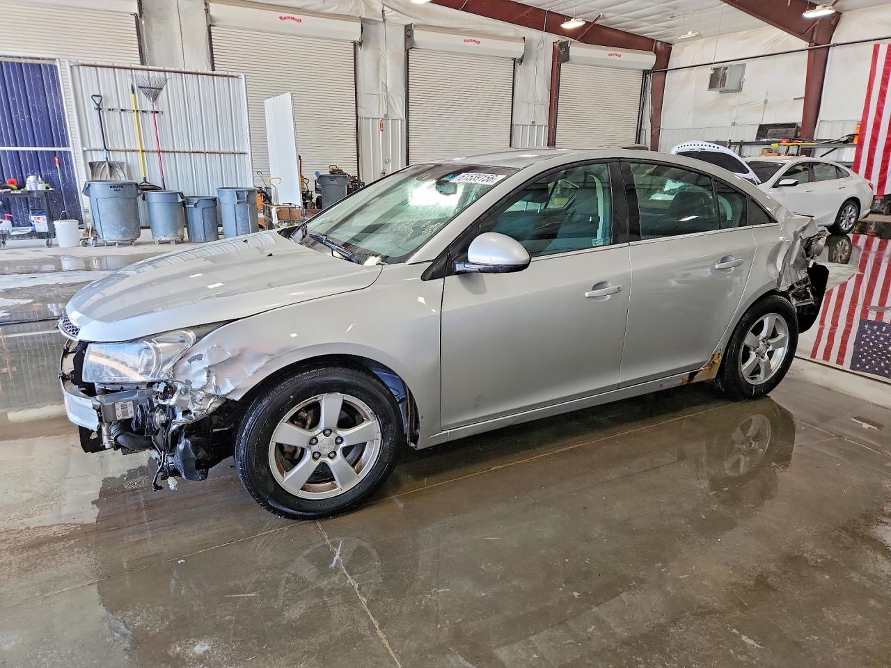 2014 Chevrolet Cruze Lt Silver vin: 1G1PC5SB4E7364155