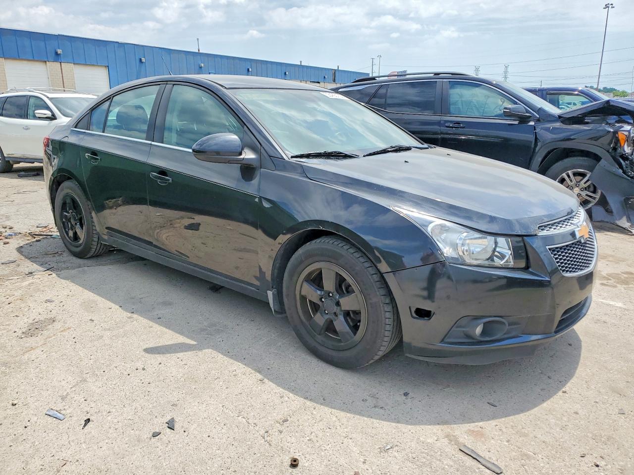 2014 Chevrolet Cruze Lt Black vin: 1G1PC5SB4E7381151