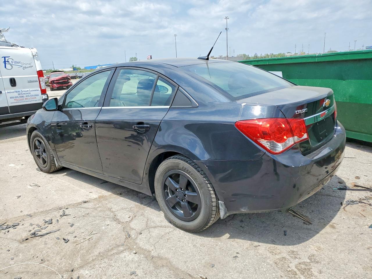 2014 Chevrolet Cruze Lt Black vin: 1G1PC5SB4E7381151