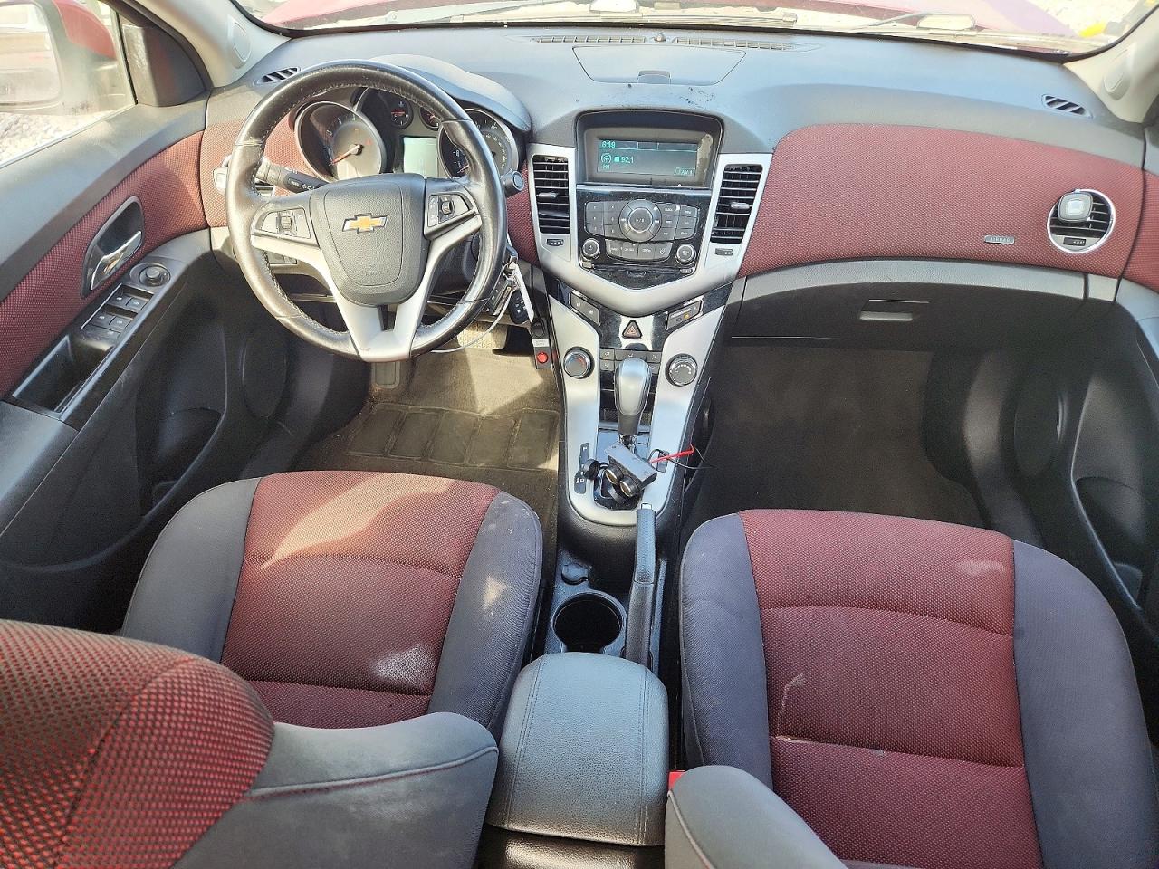 2014 Chevrolet Cruze Lt Red vin: 1G1PC5SB4E7386558