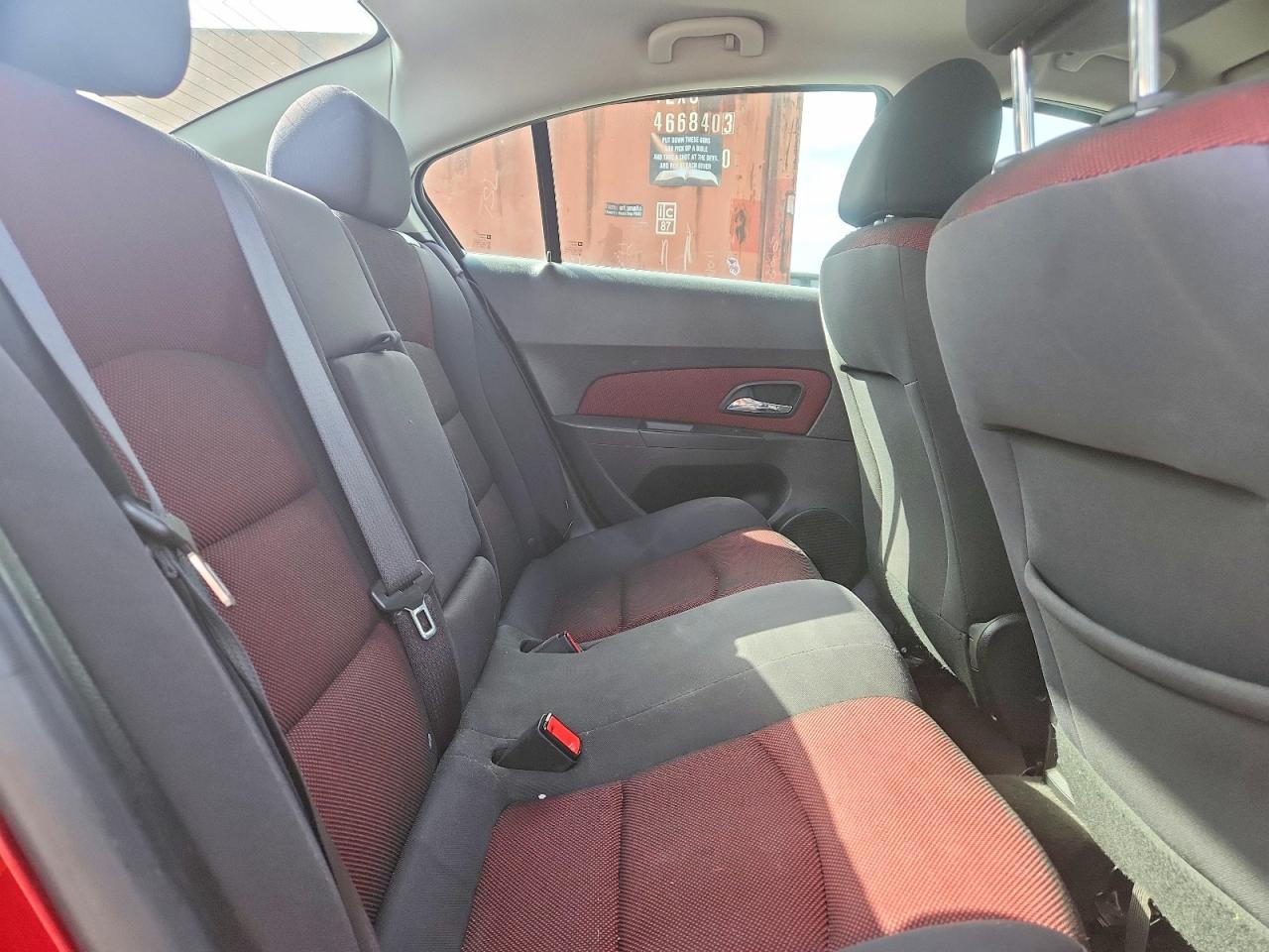 2014 Chevrolet Cruze Lt Red vin: 1G1PC5SB4E7386558