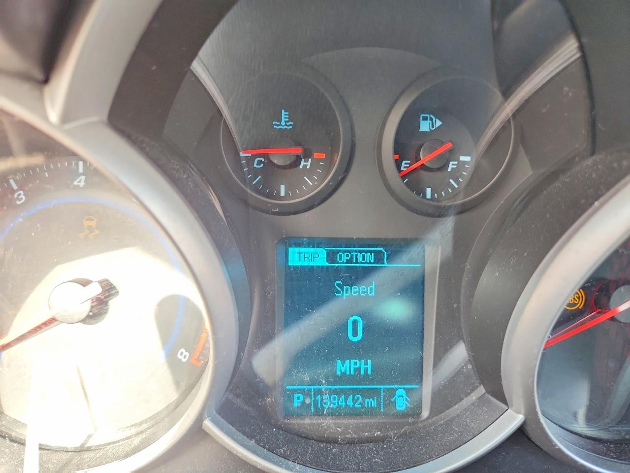 2014 Chevrolet Cruze Lt Red vin: 1G1PC5SB4E7386558