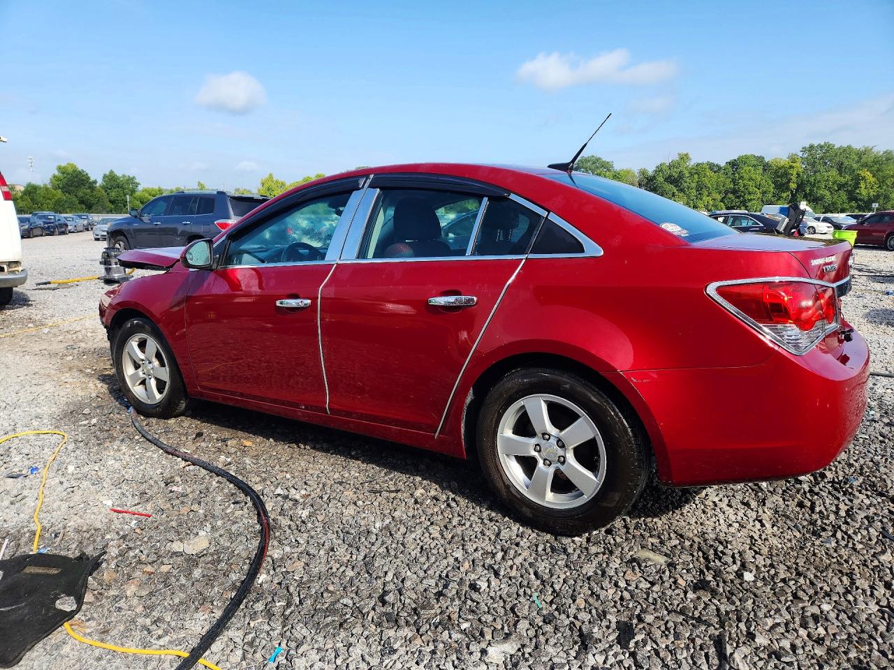 2014 Chevrolet Cruze Lt Red vin: 1G1PC5SB4E7386558