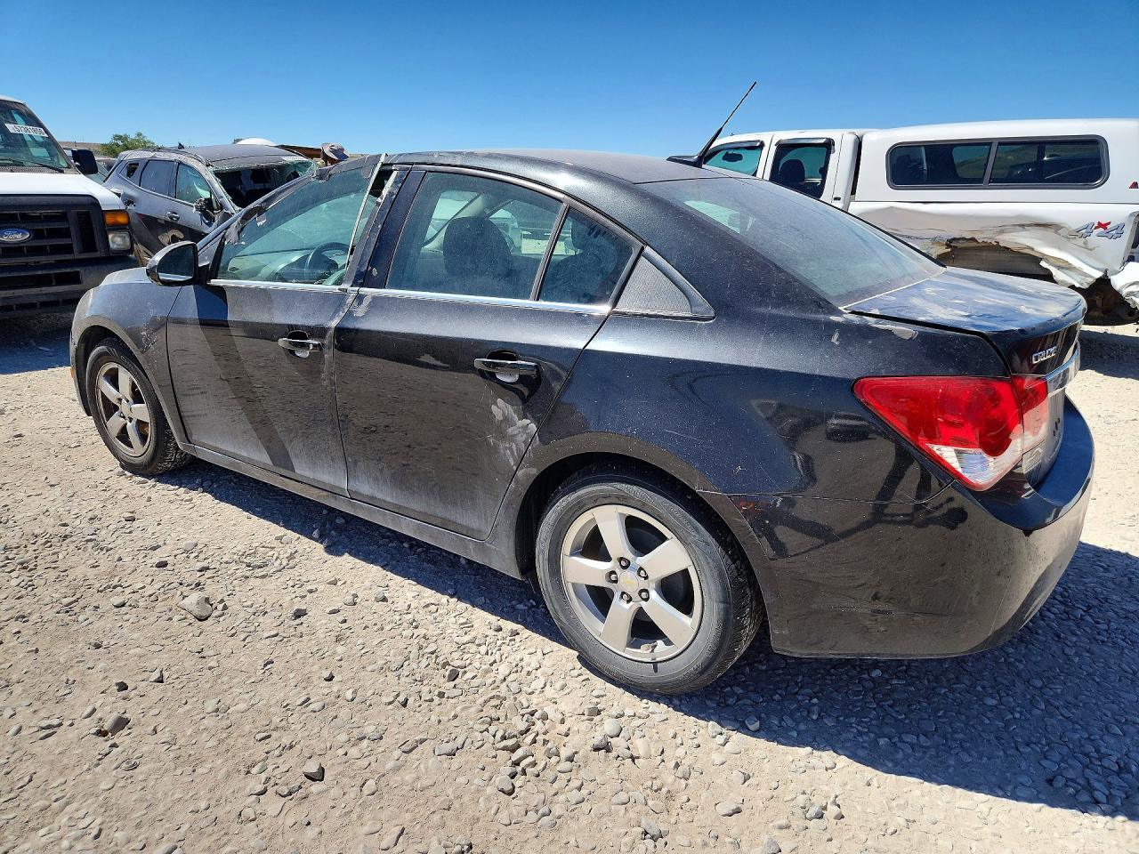 2014 Chevrolet Cruze Lt Black vin: 1G1PC5SB4E7394417