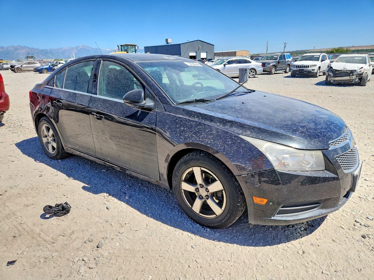 2014 Chevrolet Cruze Lt Black vin: 1G1PC5SB4E7394417