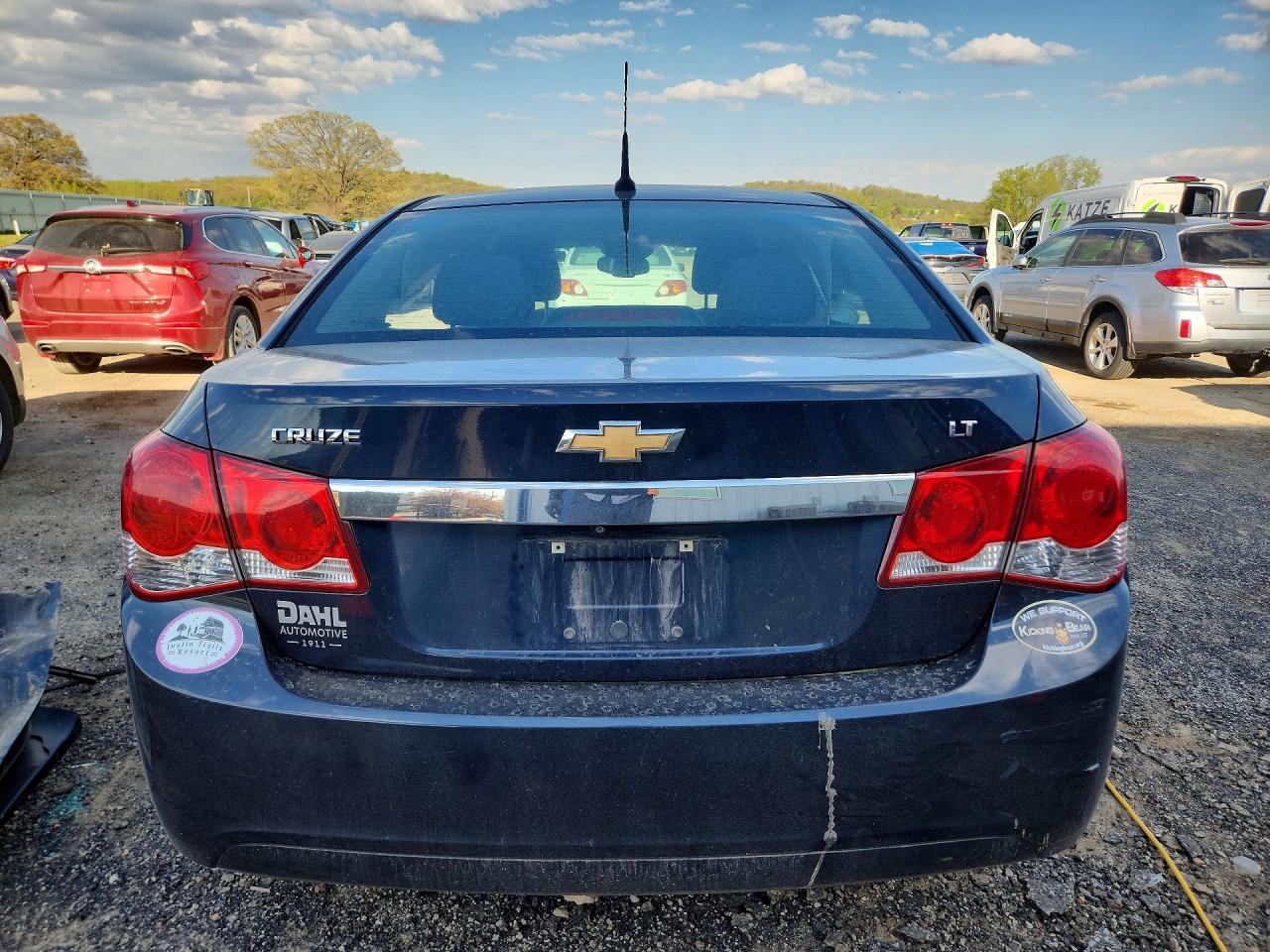 2014 Chevrolet Cruze Lt Синий vin: 1G1PC5SB4E7413242