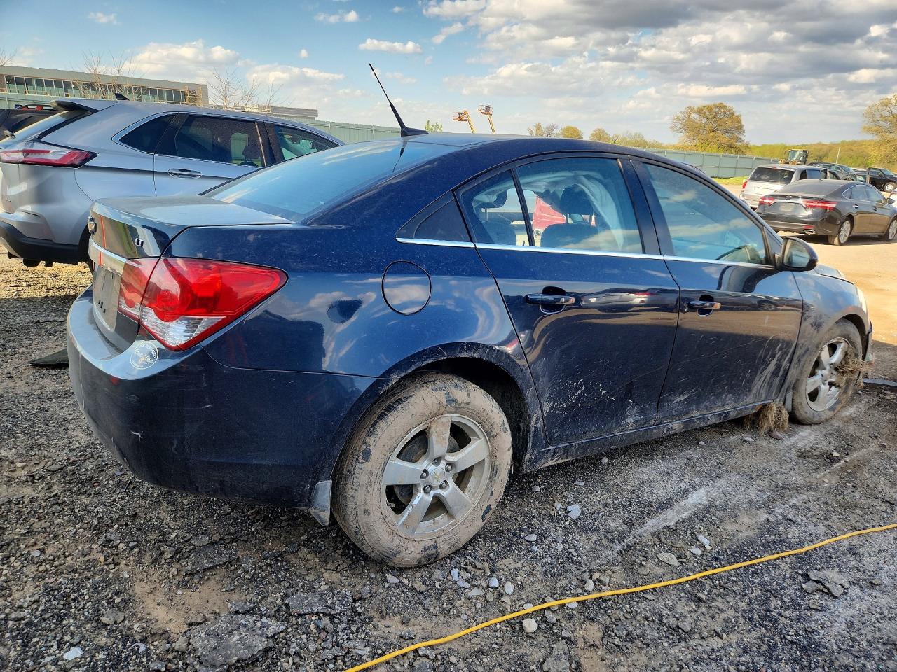 2014 Chevrolet Cruze Lt Синий vin: 1G1PC5SB4E7413242