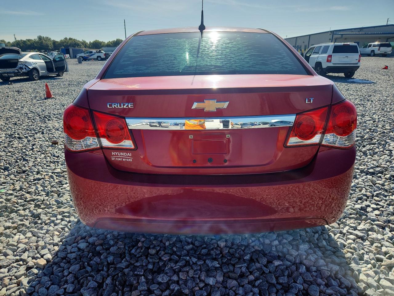 2014 Chevrolet Cruze Lt Красный vin: 1G1PC5SB4E7425861