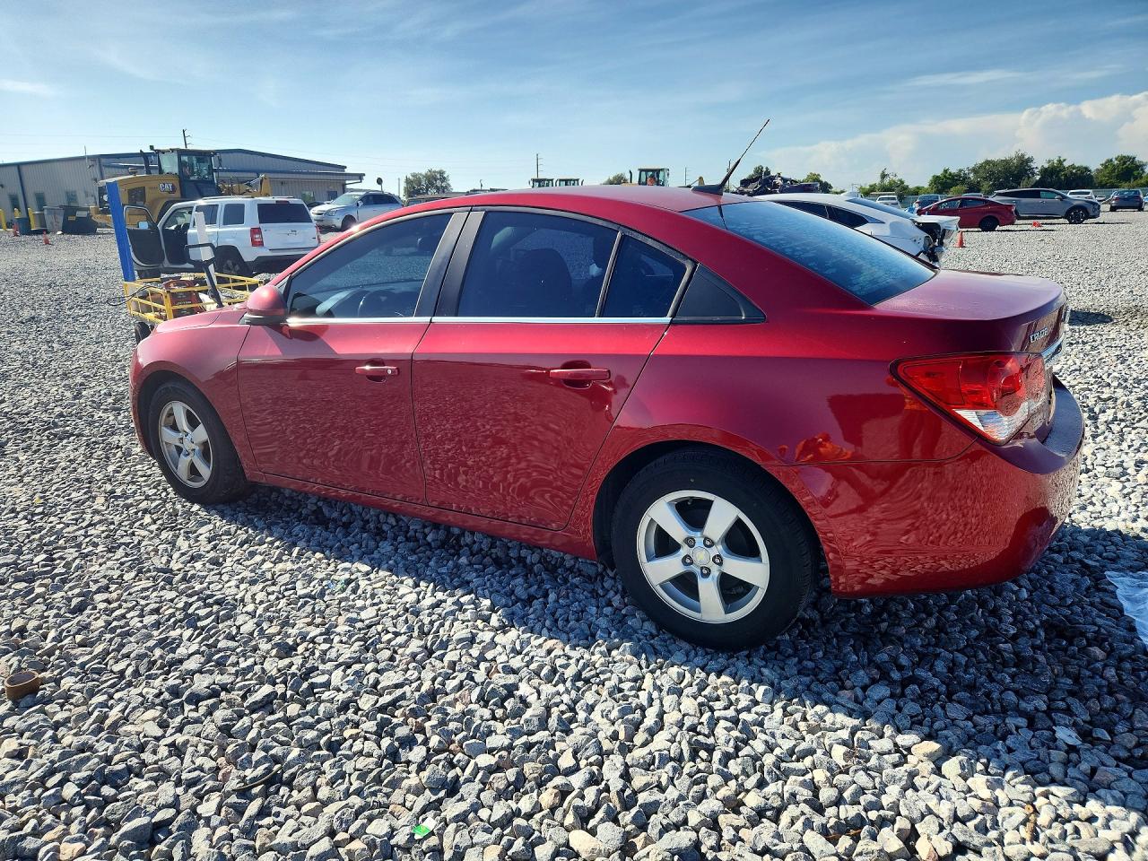 2014 Chevrolet Cruze Lt Красный vin: 1G1PC5SB4E7425861