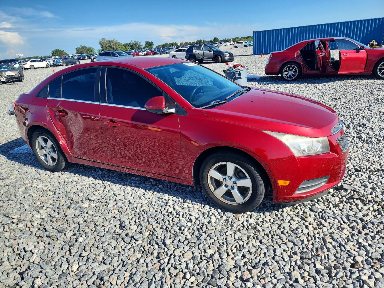 2014 Chevrolet Cruze Lt Красный vin: 1G1PC5SB4E7425861