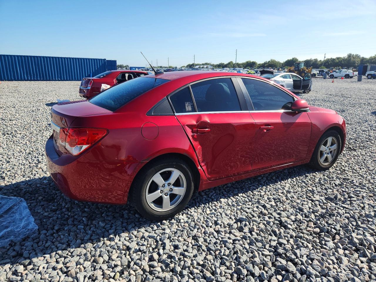 2014 Chevrolet Cruze Lt Красный vin: 1G1PC5SB4E7425861