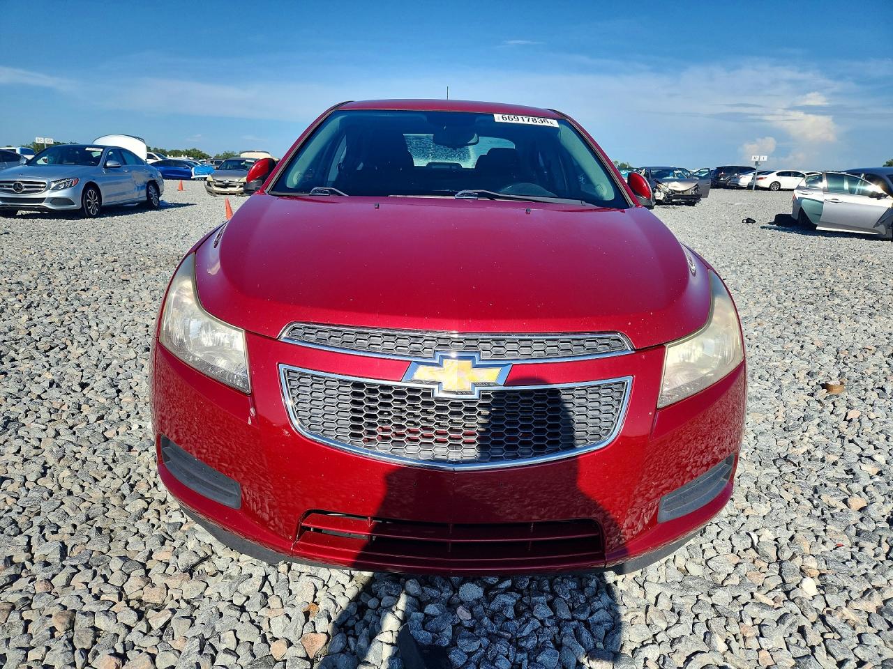 2014 Chevrolet Cruze Lt Красный vin: 1G1PC5SB4E7425861