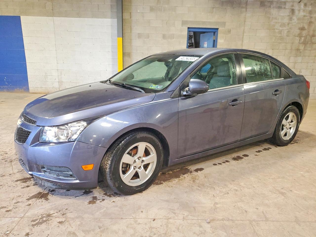 2014 Chevrolet Cruze Lt Синий vin: 1G1PC5SB4E7442692