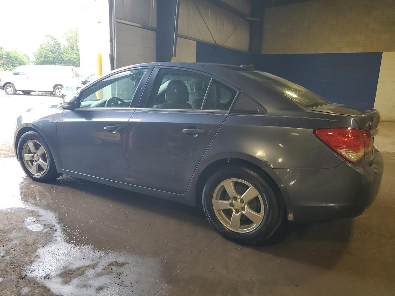 2014 Chevrolet Cruze Lt Blue vin: 1G1PC5SB4E7442692 Damage: Left Front Door, Dent(S) W/No Paint Dmg, 1/2 To 1 Inch