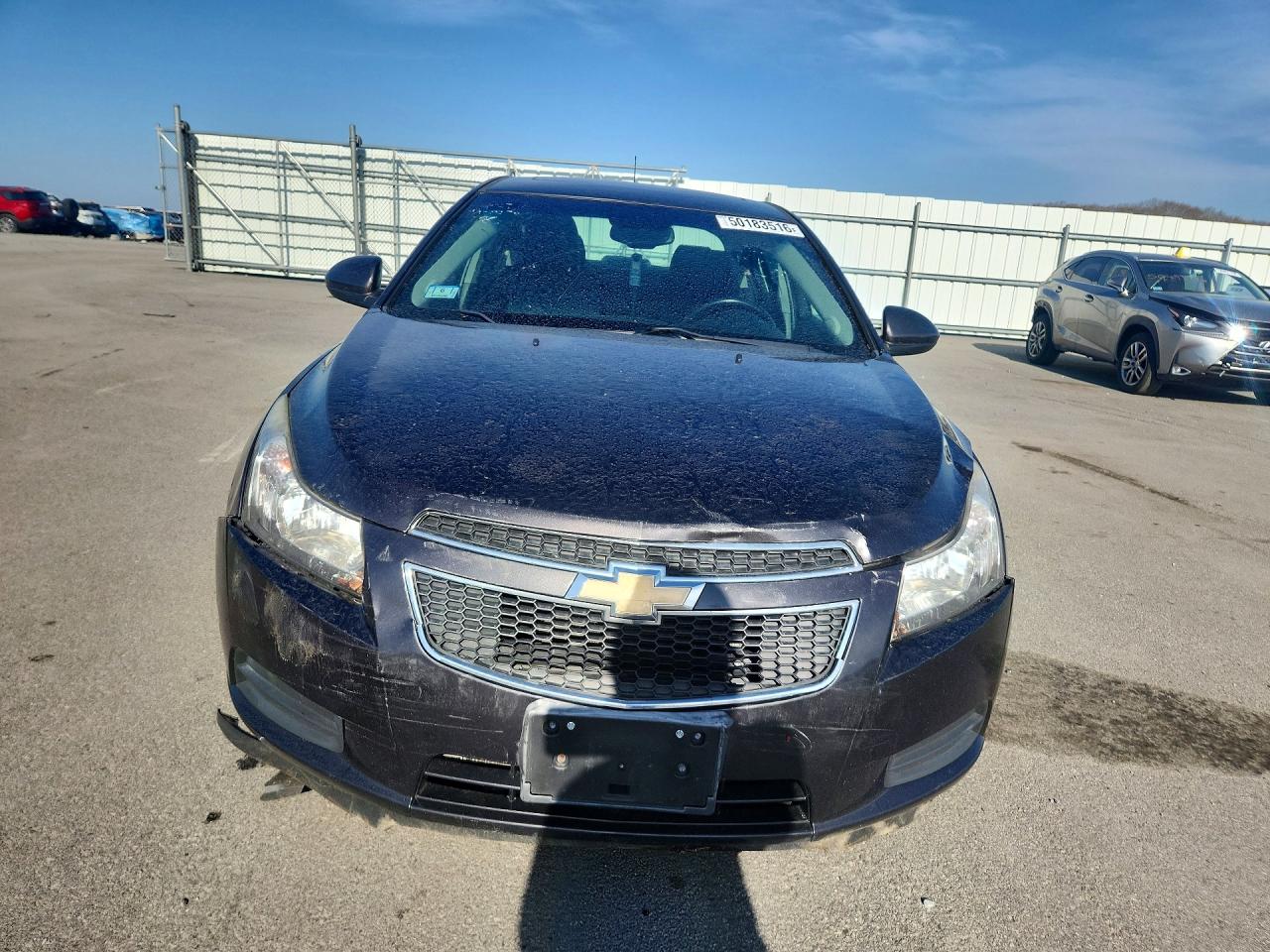 2014 Chevrolet Cruze Lt Gray vin: 1G1PC5SB4E7446385