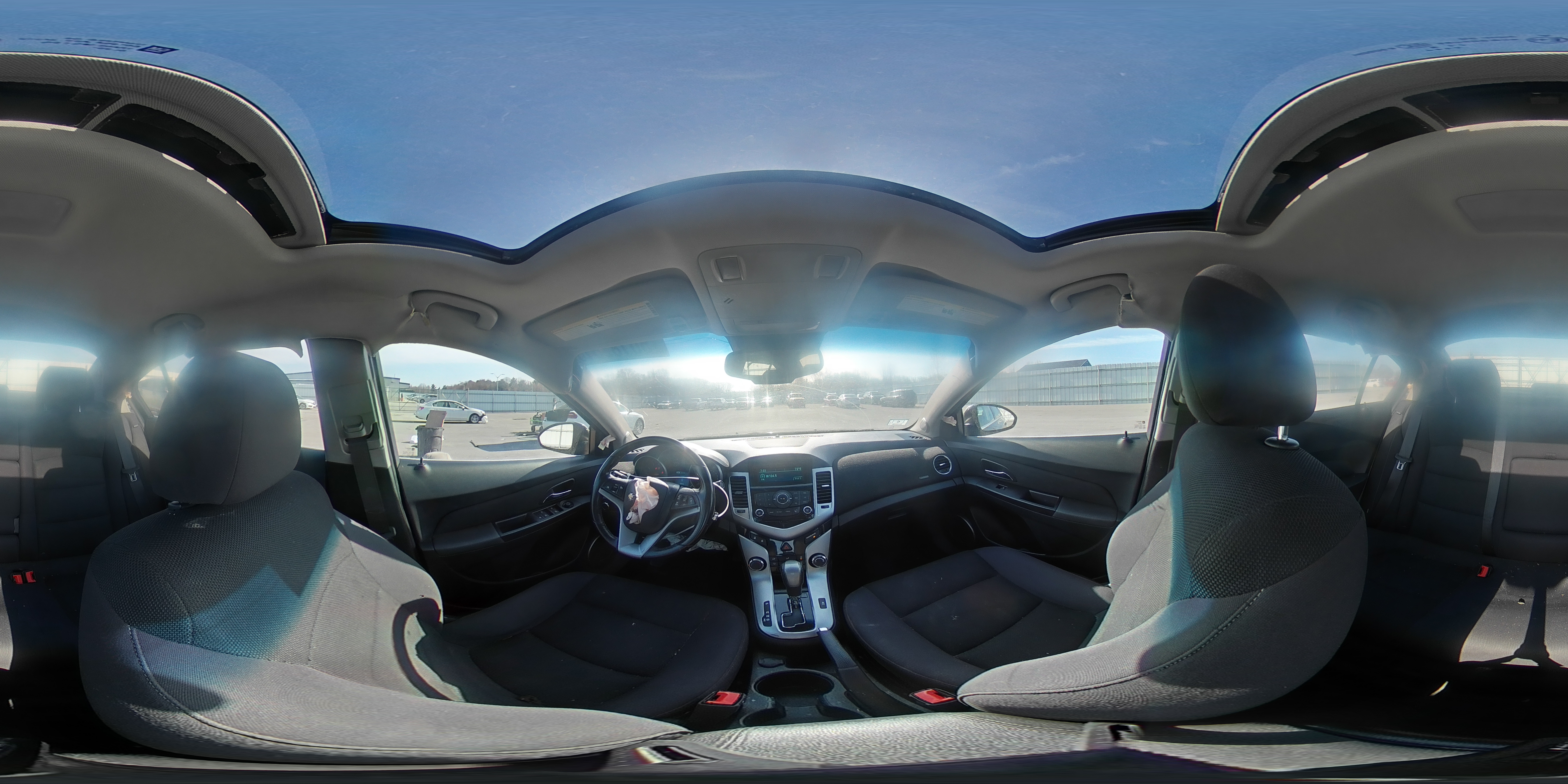 2014 Chevrolet Cruze Lt Gray vin: 1G1PC5SB4E7446385