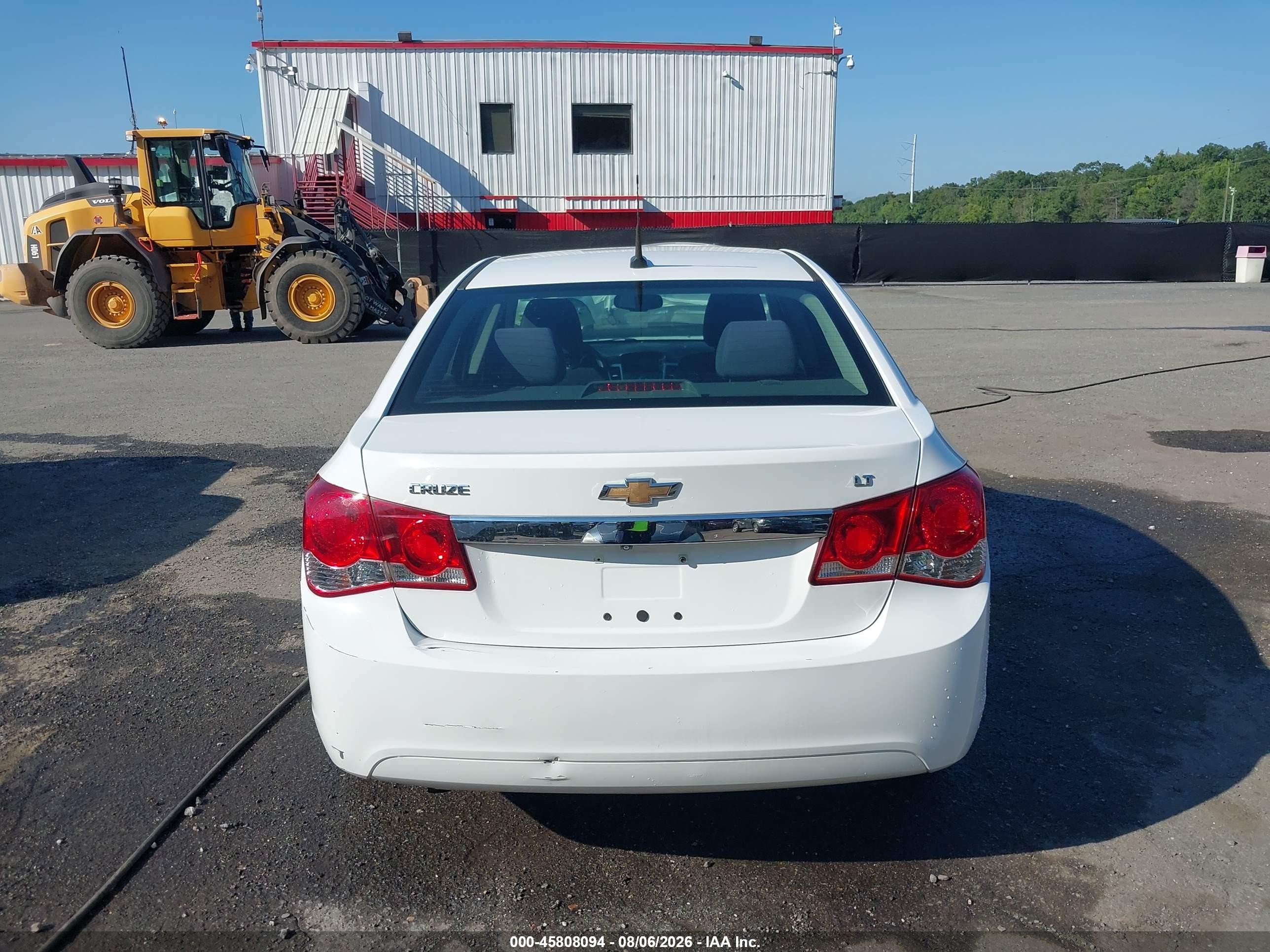 2014 Chevrolet Cruze 1lt Auto White vin: 1G1PC5SB4E7450789