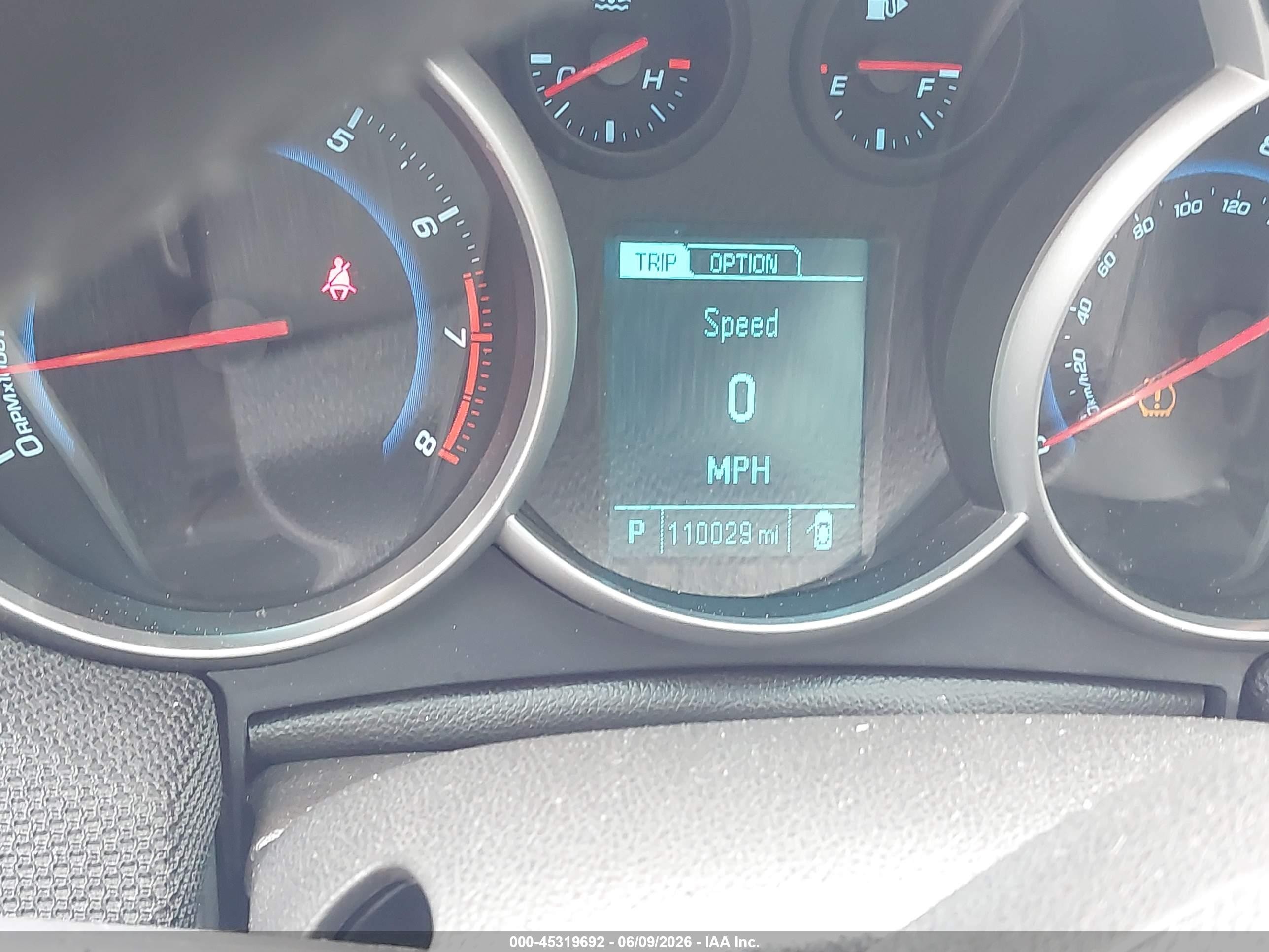 2014 Chevrolet Cruze 1lt Auto Red vin: 1G1PC5SB4E7467527