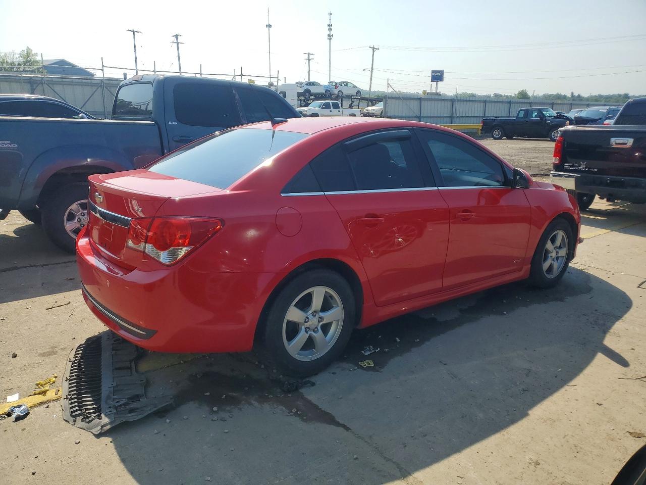 2014 Chevrolet Cruze Lt Red vin: 1G1PC5SB4E7482450