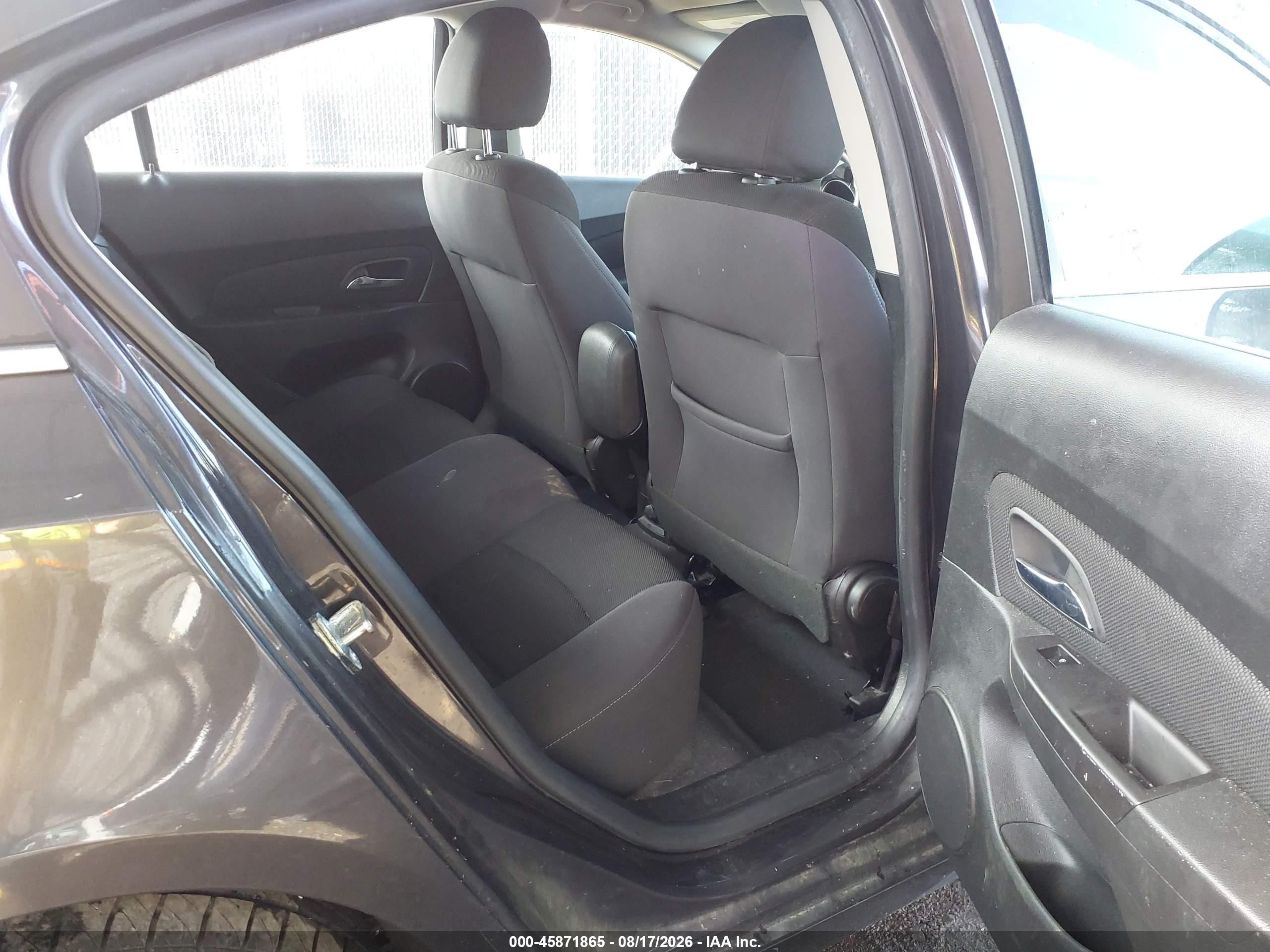 2014 Chevrolet Cruze 1lt Auto Gray vin: 1G1PC5SB4E7483386