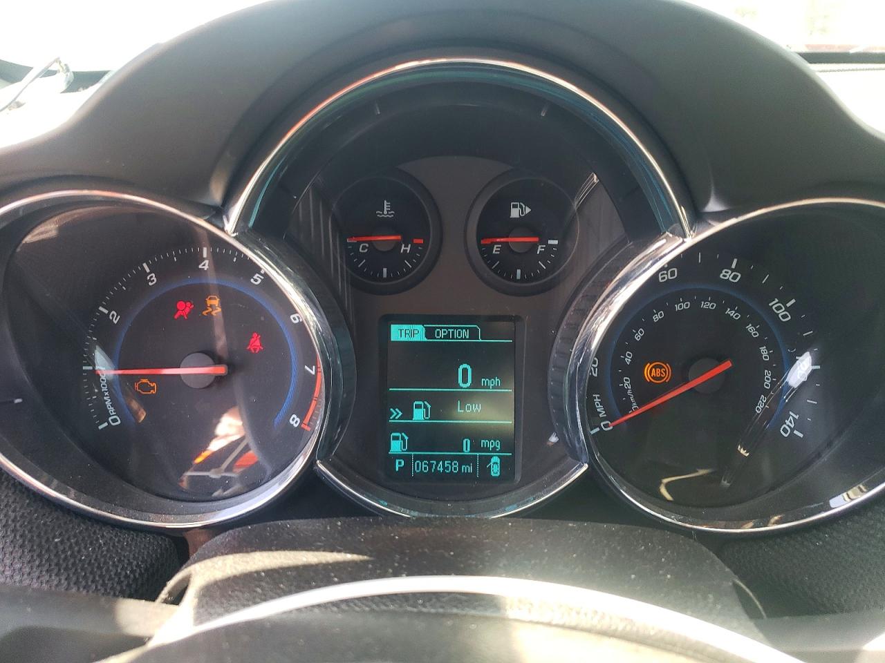 2015 Chevrolet Cruze Lt Red vin: 1G1PC5SB4F7110818