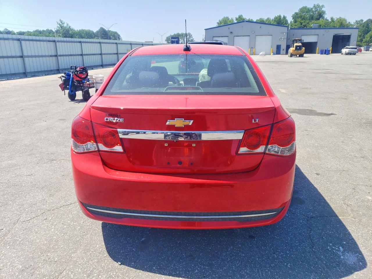 2015 Chevrolet Cruze Lt Red vin: 1G1PC5SB4F7110818