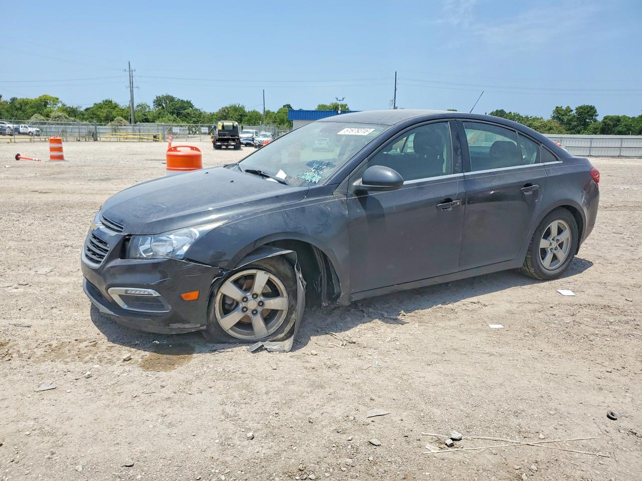 2015 Chevrolet Cruze Lt Black vin: 1G1PC5SB4F7127599