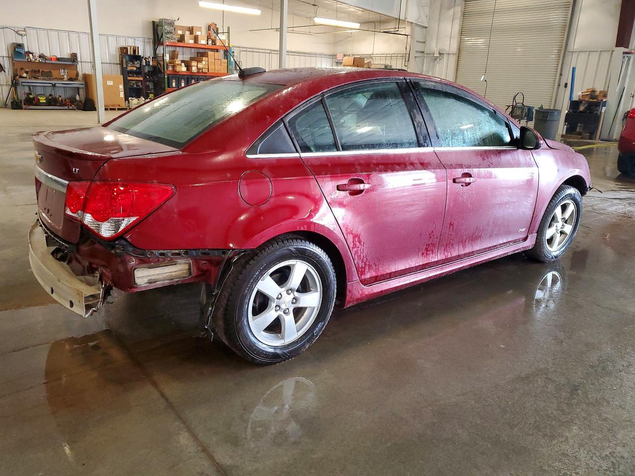 2015 Chevrolet Cruze Lt Maroon vin: 1G1PC5SB4F7129739