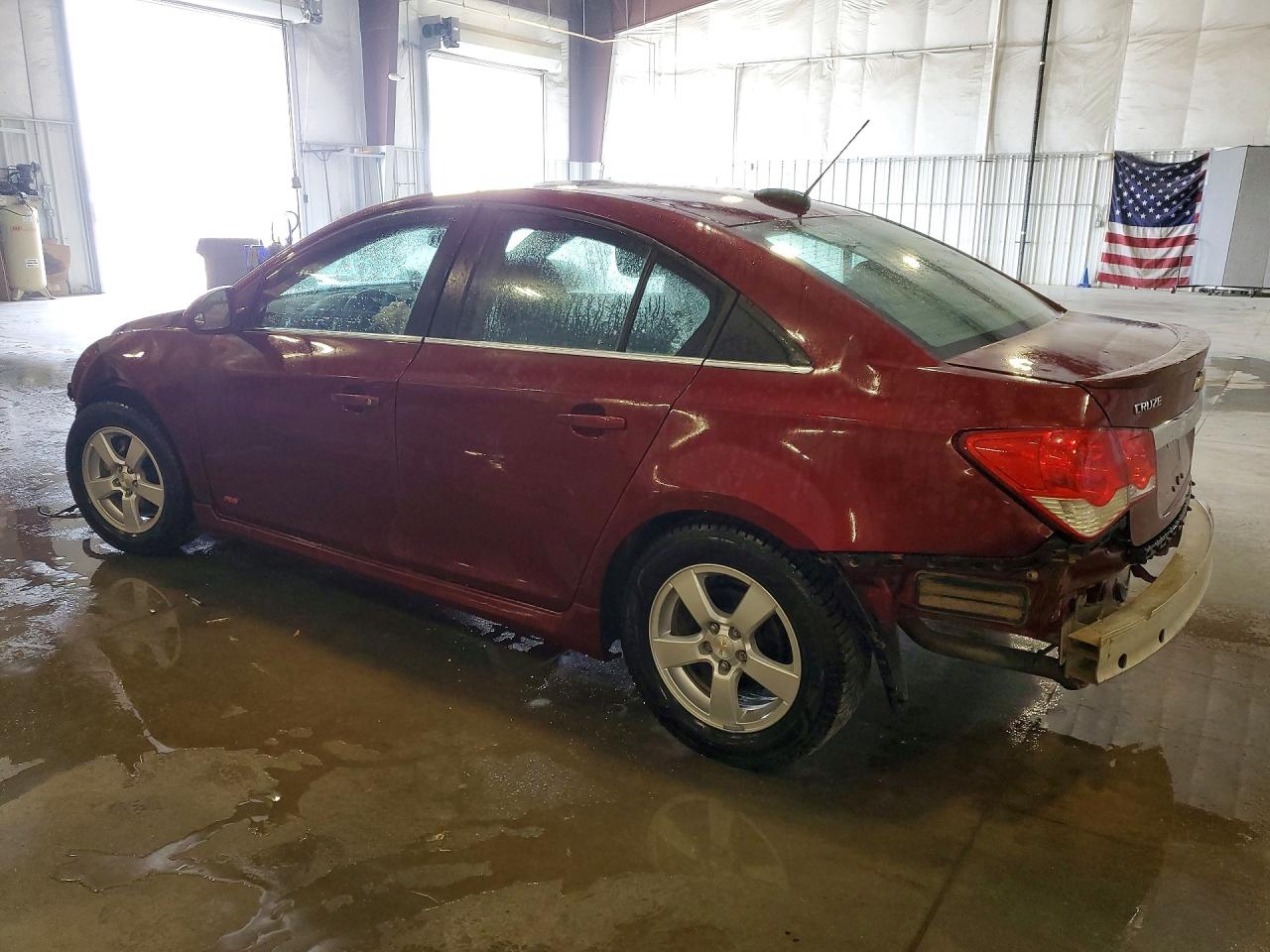 2015 Chevrolet Cruze Lt Maroon vin: 1G1PC5SB4F7129739