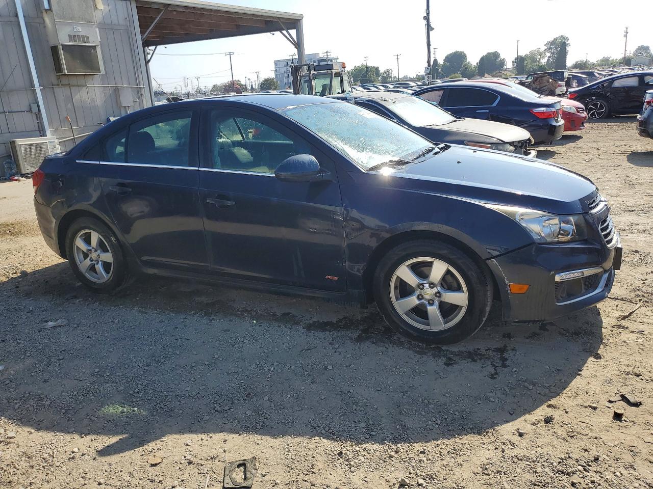 2015 Chevrolet Cruze Lt Blue vin: 1G1PC5SB4F7140269