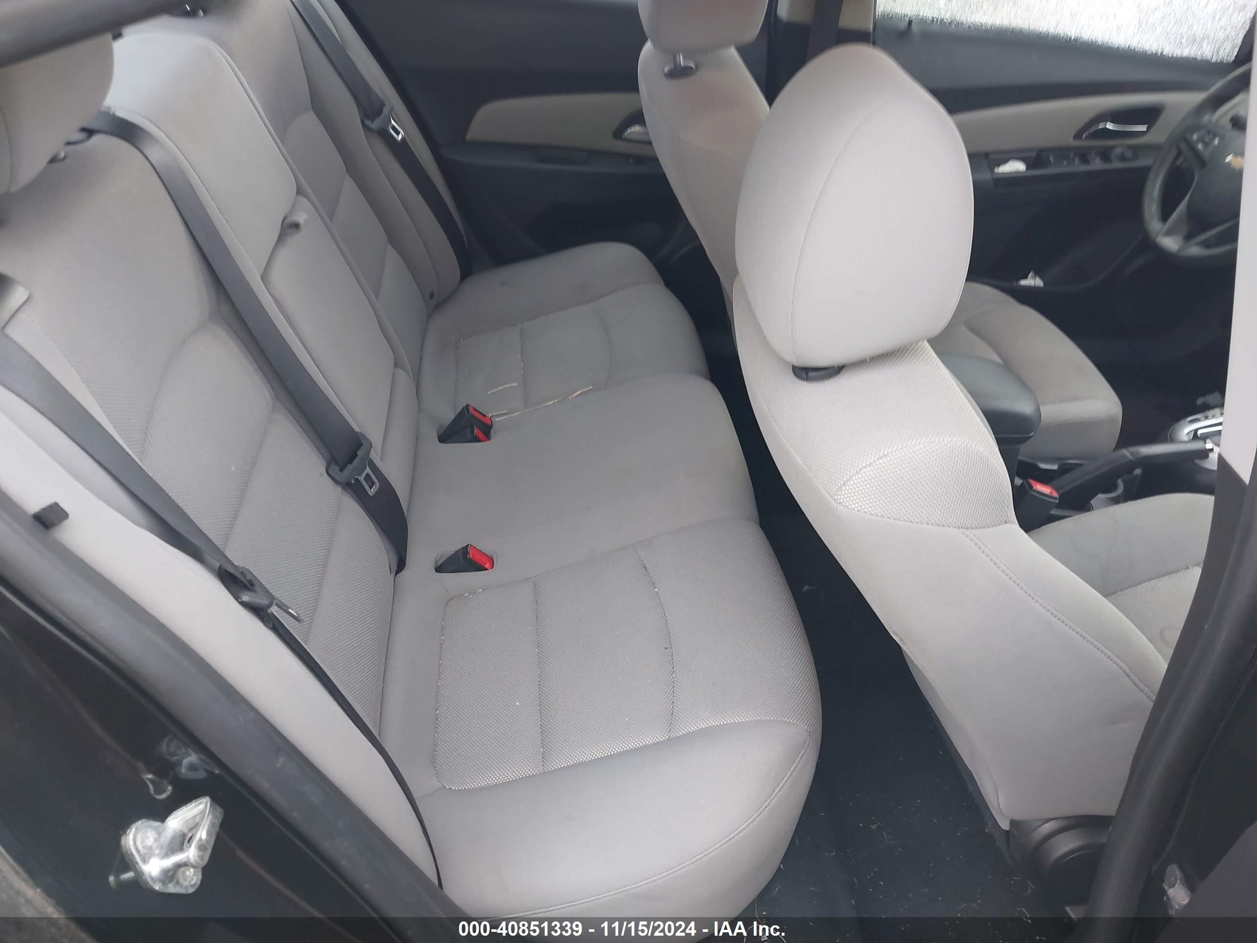 2015 Chevrolet Cruze 1lt Auto Черный vin: 1G1PC5SB4F7177404