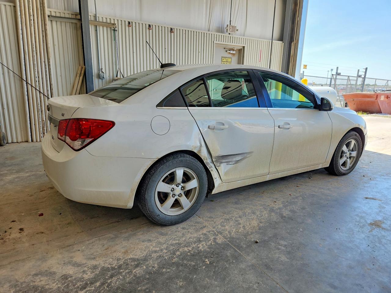 2015 Chevrolet Cruze Lt White vin: 1G1PC5SB4F7183364