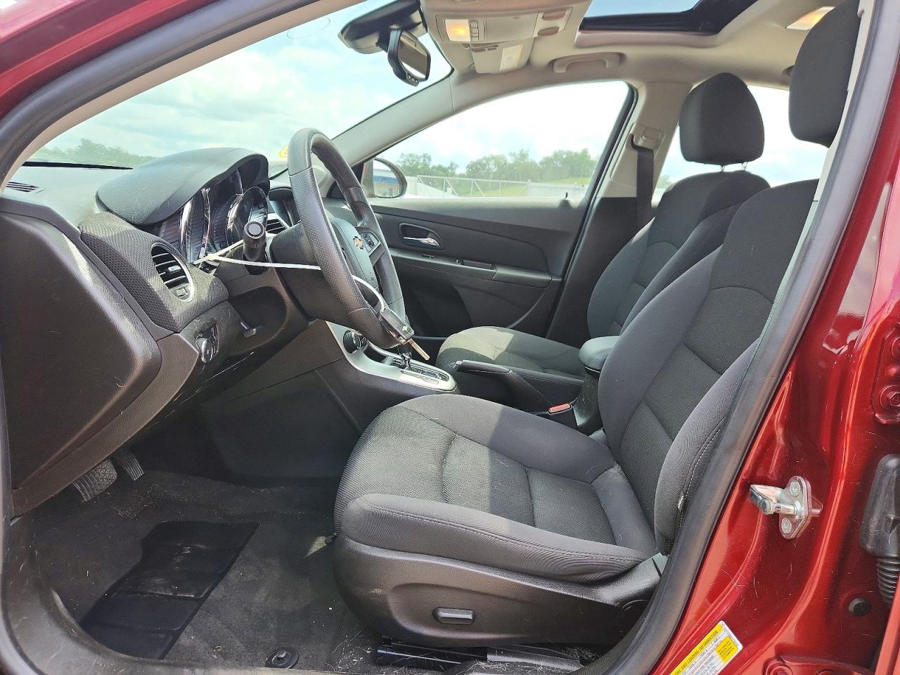 2015 Chevrolet Cruze Lt Burgundy vin: 1G1PC5SB4F7194199