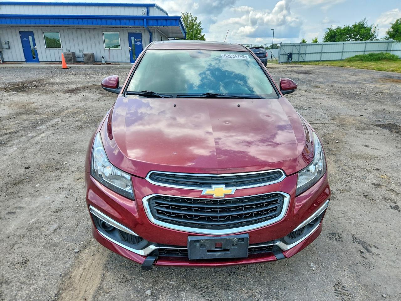 2015 Chevrolet Cruze Lt Burgundy vin: 1G1PC5SB4F7194199