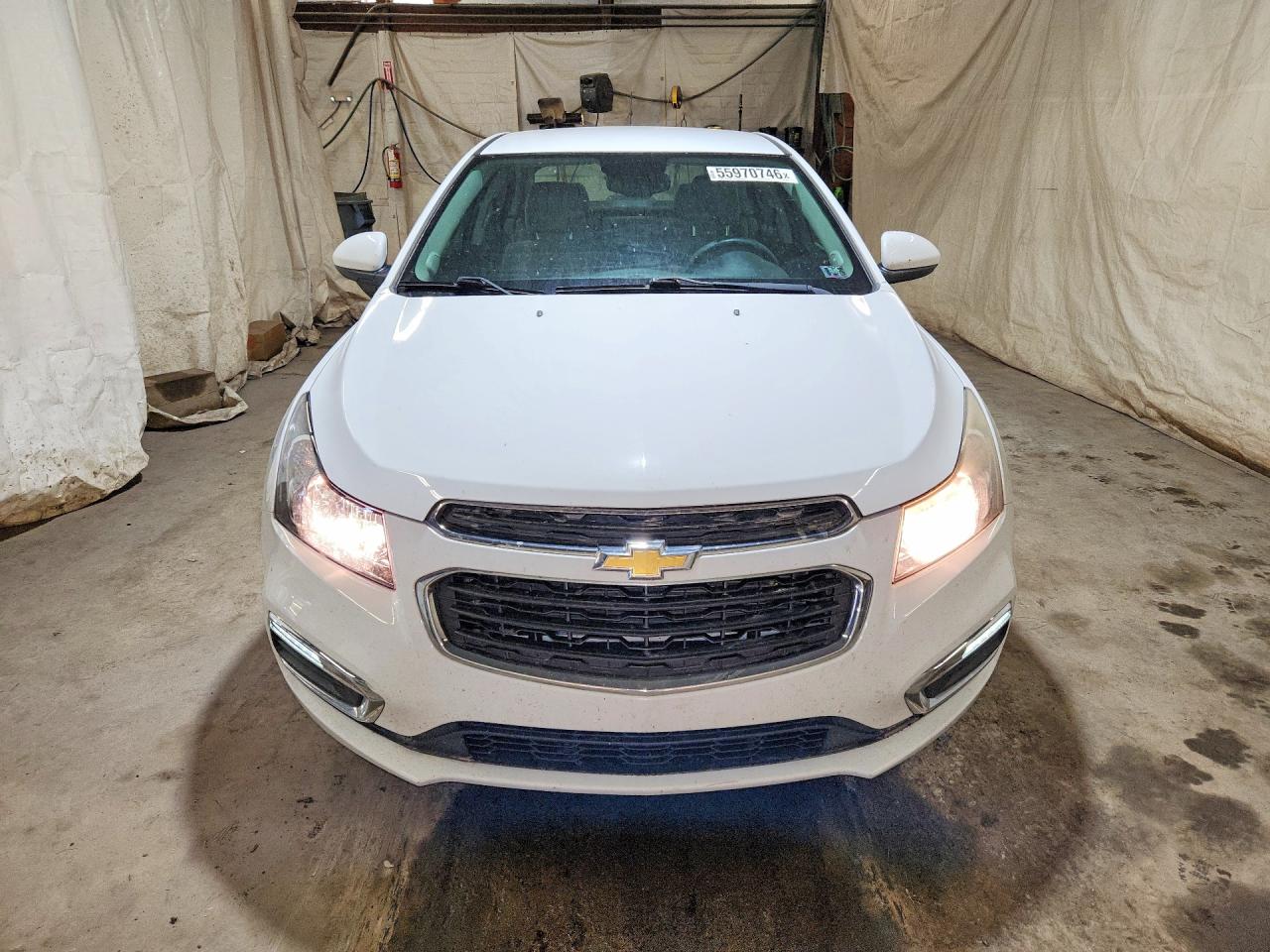 2015 Chevrolet Cruze Lt White vin: 1G1PC5SB4F7194963