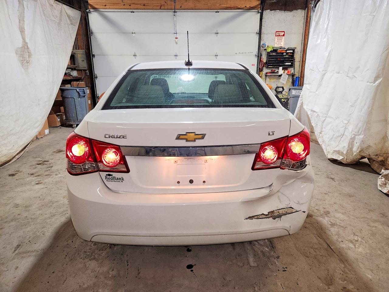 2015 Chevrolet Cruze Lt White vin: 1G1PC5SB4F7194963