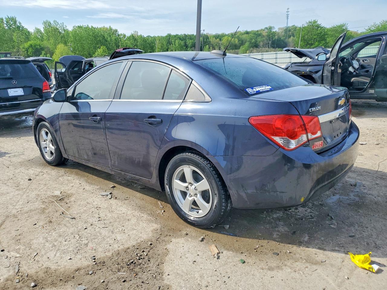 2015 Chevrolet Cruze Lt Blue vin: 1G1PC5SB4F7200244