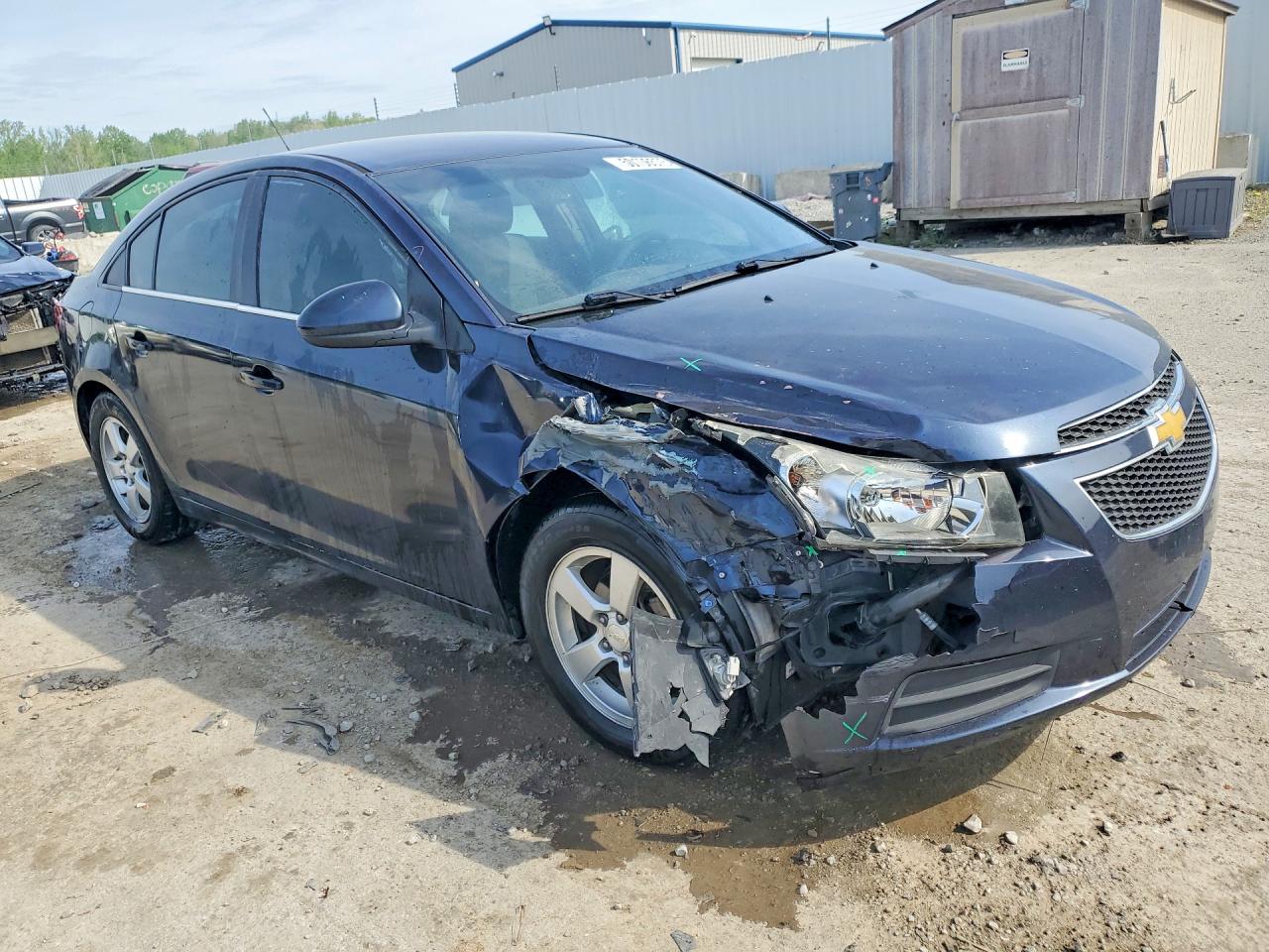 2015 Chevrolet Cruze Lt Blue vin: 1G1PC5SB4F7200244