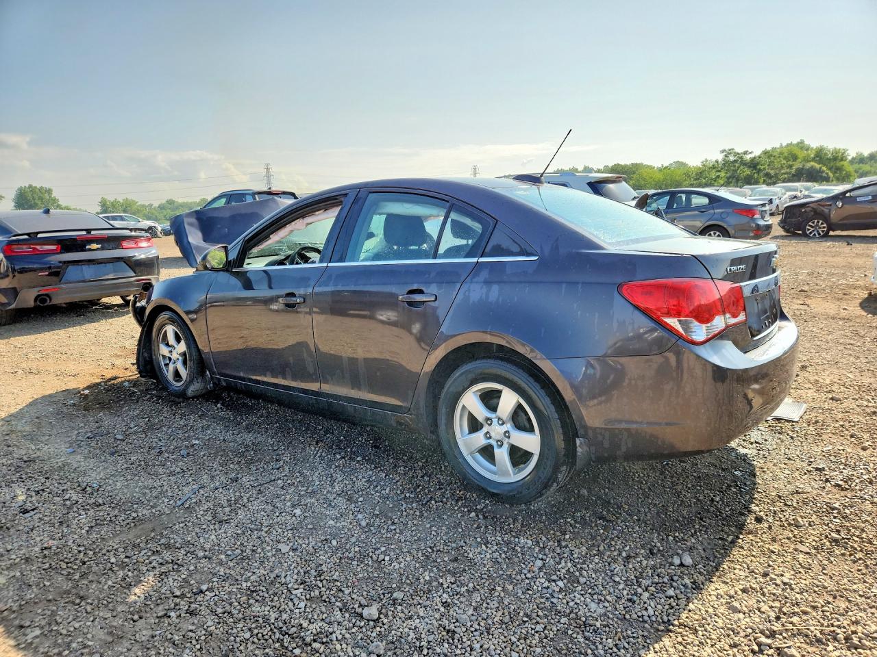 2015 Chevrolet Cruze Lt Charcoal vin: 1G1PC5SB4F7202124