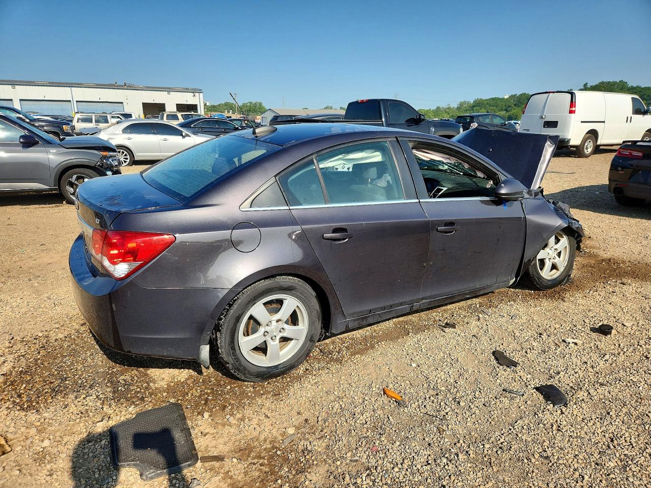 2015 Chevrolet Cruze Lt Charcoal vin: 1G1PC5SB4F7202124