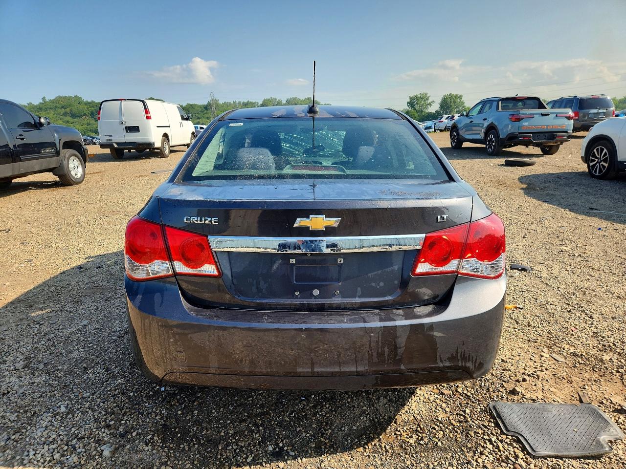 2015 Chevrolet Cruze Lt Charcoal vin: 1G1PC5SB4F7202124